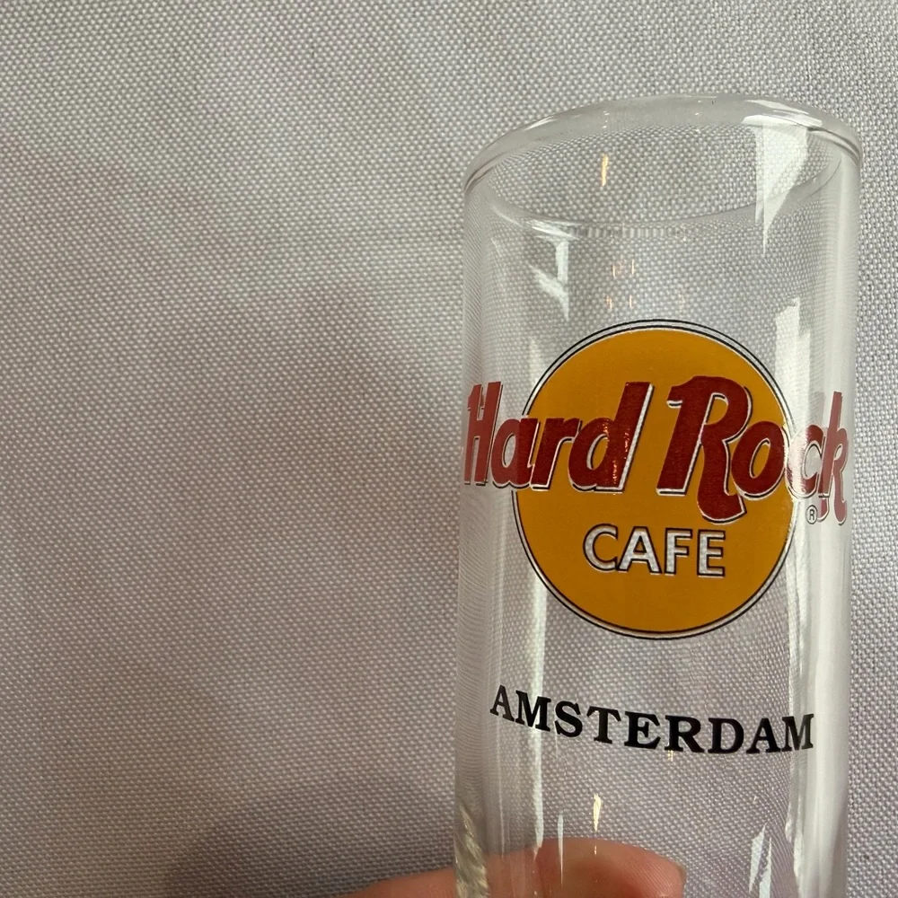 Hard Rock Cafe Amsterdam 4” Tall Shot Glass